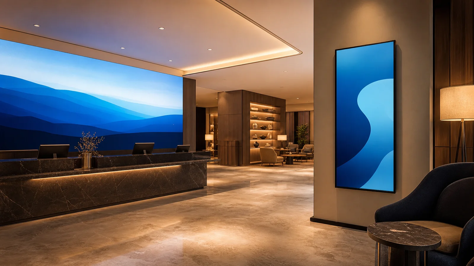 Oteller İçin LED Ekran ve Digital Signage Planlama Rehberi