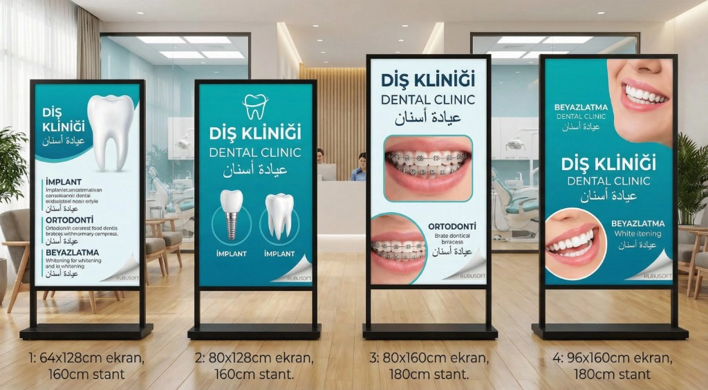 Diş Kliniği Led Ekran