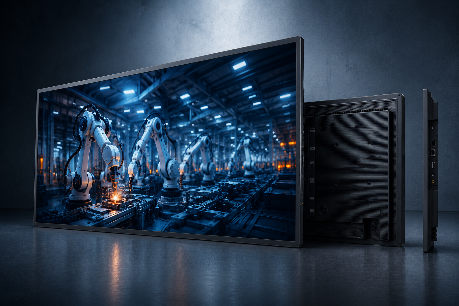 LCD (Endüstriyel) Ekran - 7/24 kesintisiz çalışmaya uygun profesyonel LCD ekranlar
