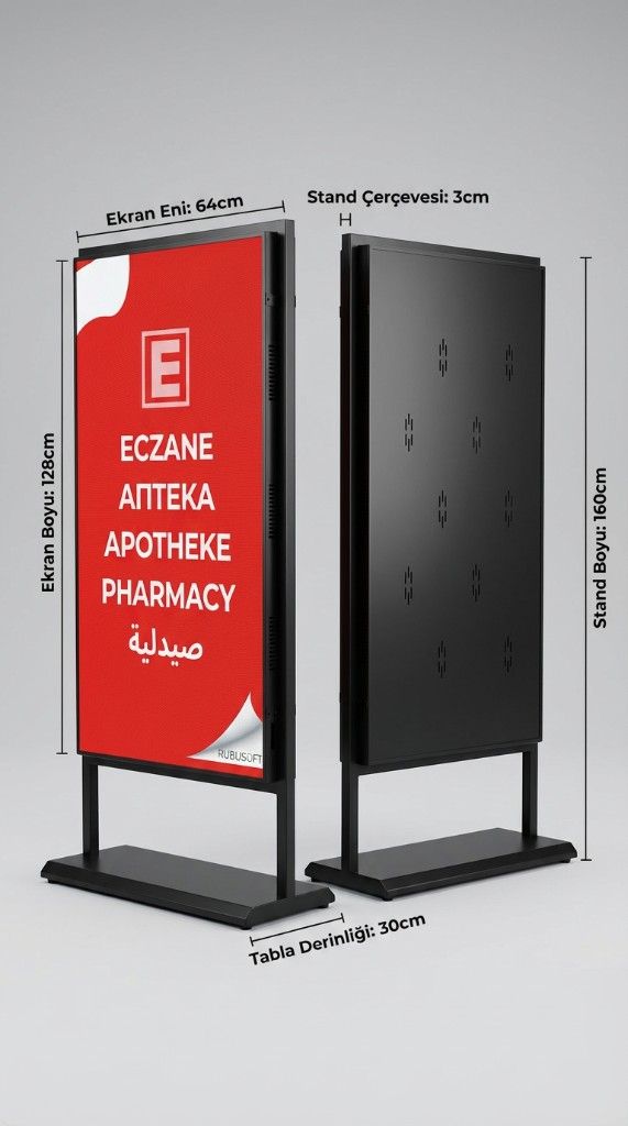 Poster Led Ekran - Geleneksel Afişleri Unutun: İşletmeniz İçin Taşınabilir Dijital Dönüşüm